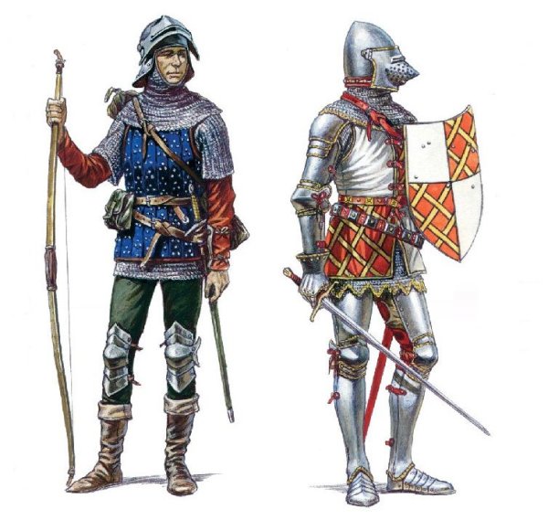 Доспех пехоты 14 века