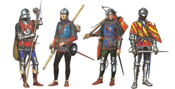 Доспехи 15 века Европа швейцарская пехота