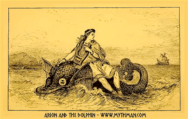 Иллюстрация к легенде об Арионе