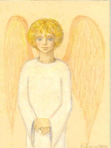 Нарисовать ангела