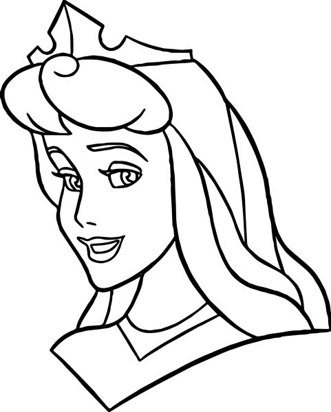 Аврора принцесса Дисней портрет