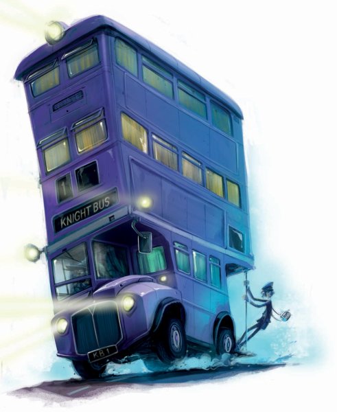 Автобус из Гарри Поттера ночной рыцарь