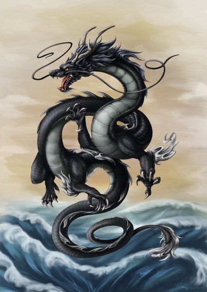 Сюаньлун черный дракон человек