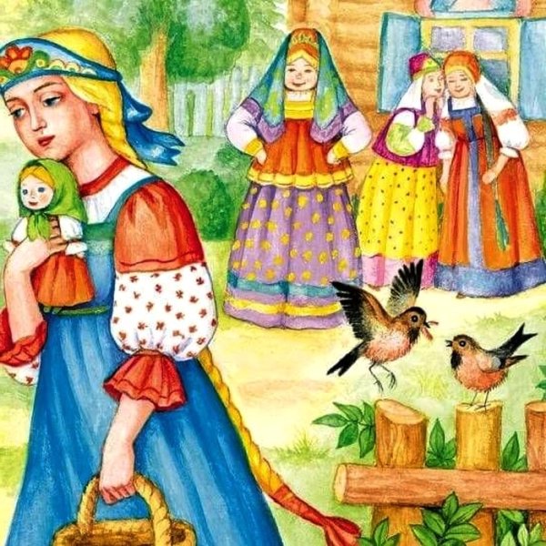 Иллюстрации к сказке Василиса прекрасная