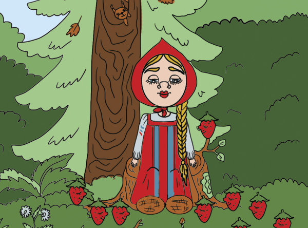 Сказка баба Яга и ягоды