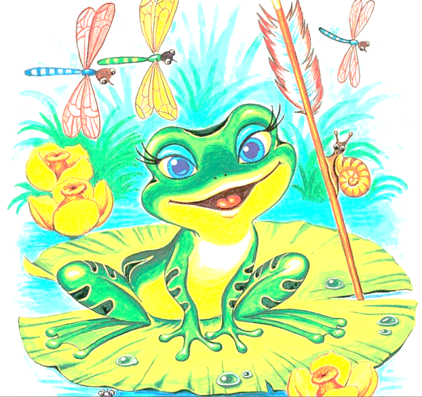 Рисунки бала царевны лягушки