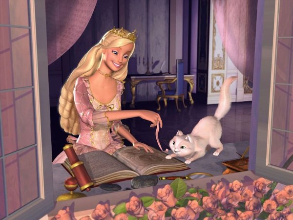 Барби принцесса и нищенка Серафина