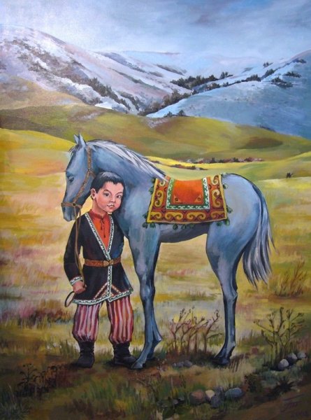 Казахский батыр Башкирский батыр
