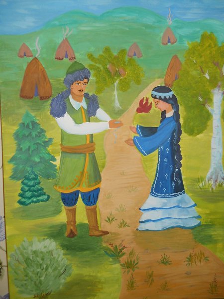 Башкирские сказки иллюстрации