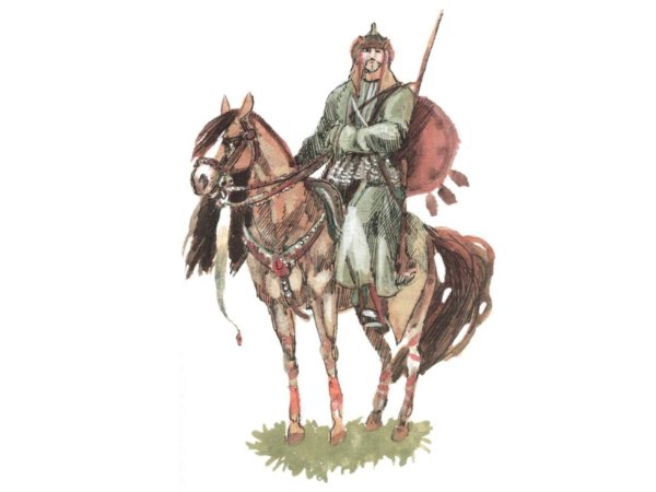 Башкирский воин батыр