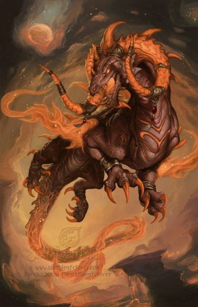 Дагдарион демон дракон