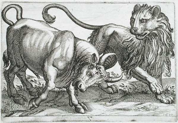 Эзоп быки и Лев
