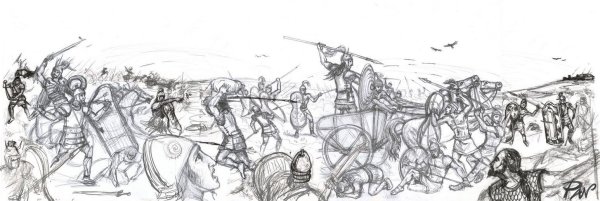 Куликовская битва рисунок
