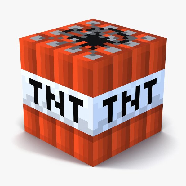 Блок TNT Minecraft