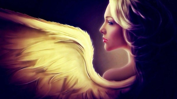 Девушка с крыльями ангела
