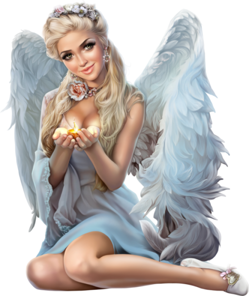 Фэнтези ангел девушка