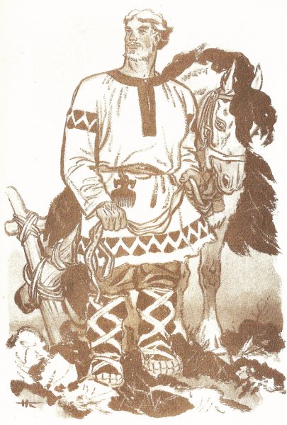 Микула Селянинович (Пахарь-богатырь) Былинный богатырь