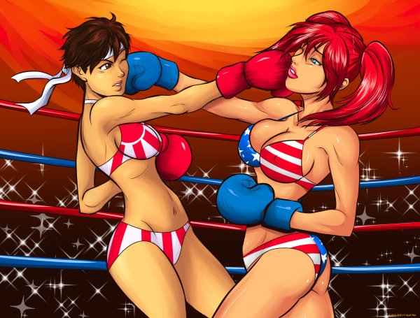 Женский бокс аниме