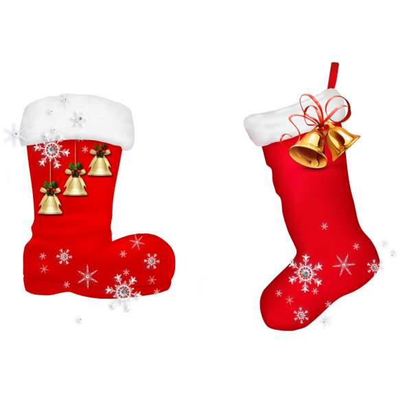 Носки Деда Мороза для подарков