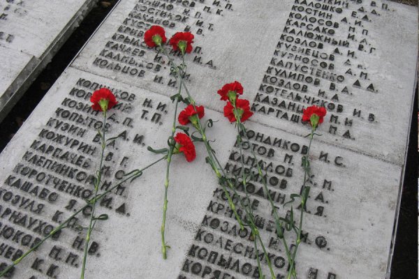 Братские могилы солдат ВОВ