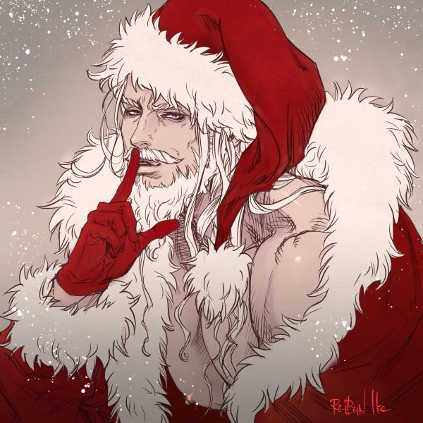Санта Клаус аниме
