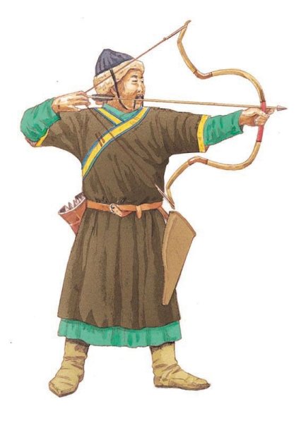 Лук монголо татарских воинов