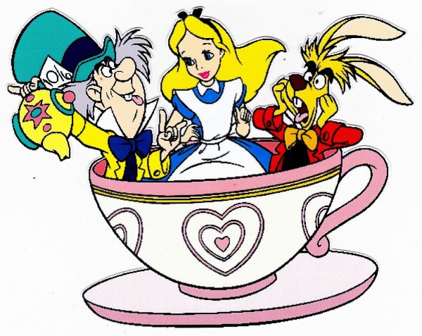 Алиса в стране чудес Дисней чаепитие