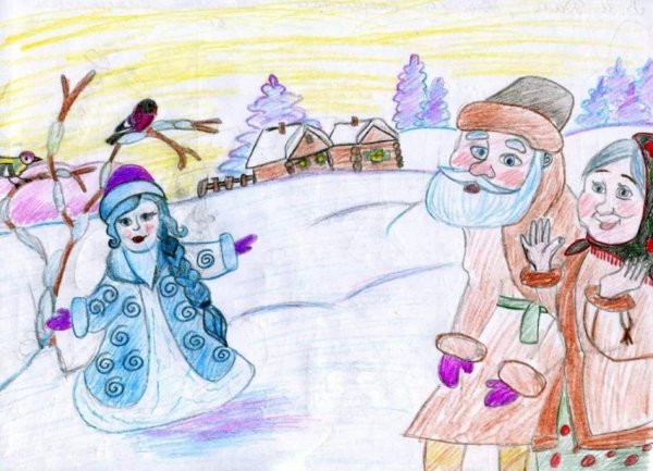 Снегурочка сказка для детей