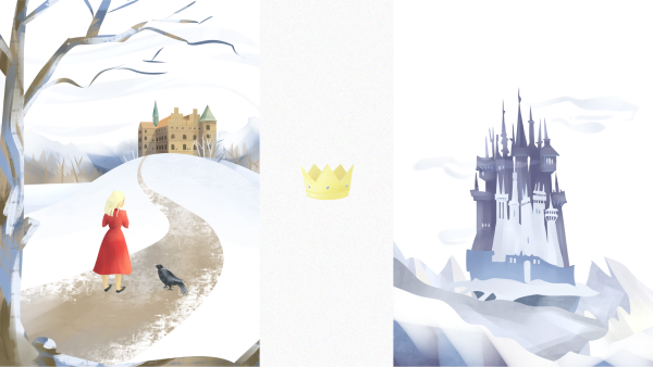 Чертоги снежной королевы из сказки Снежная Королева