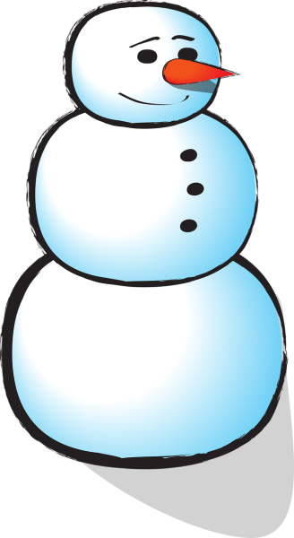 Снеговик без головного убора