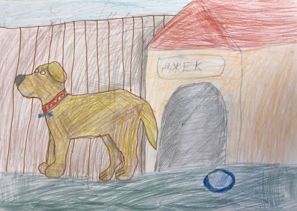 Детские рисунки собак