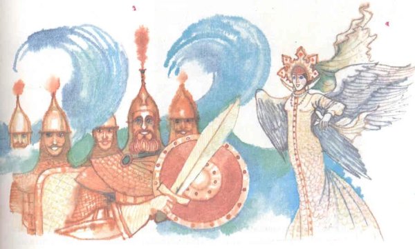 Три чуда Римского Корсакова рисунок