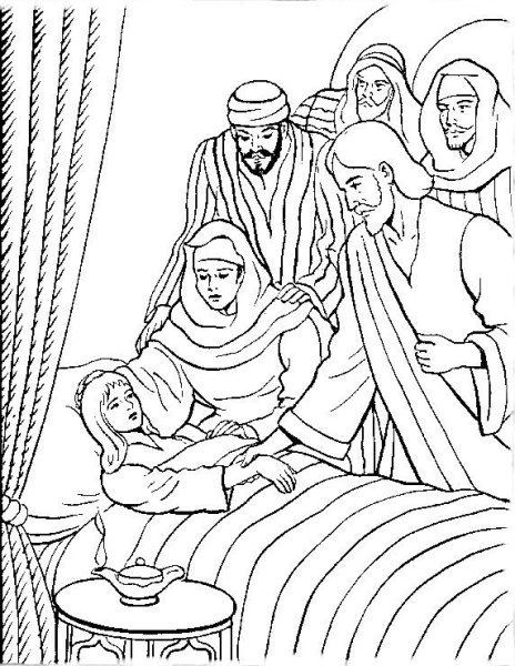 Чудеса Иисуса Христа исцеление дочери Иаира