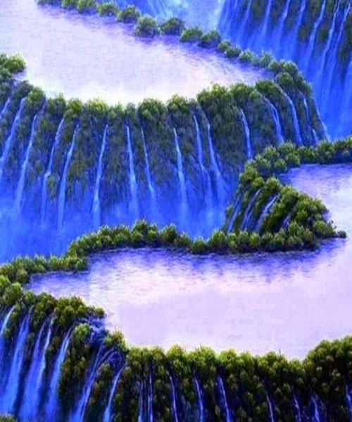 Красота водопада