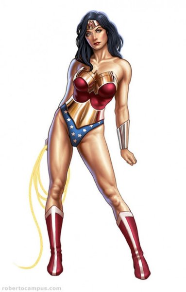 Женщина Супергерой Марвел чудо-женщина