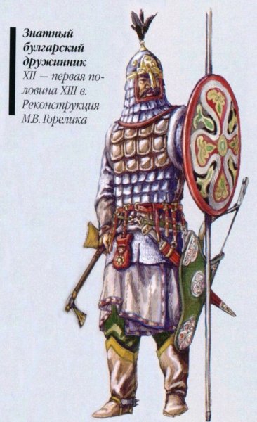 Булгарский воин 13 века