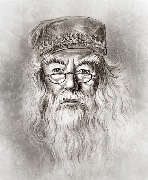 Дамблдор Гарри Поттер портрет