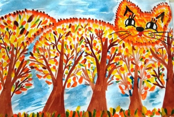 Конкурс рисунков детский сад осенние чудеса