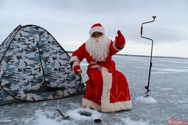 Дед Мороз Рыбак