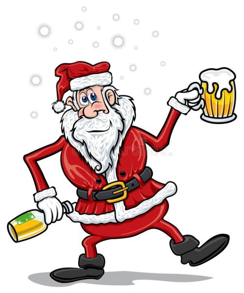 Пьяный Санта