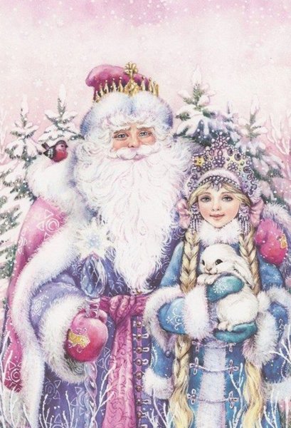 Касперская Марина иллюстрации Снегурочка