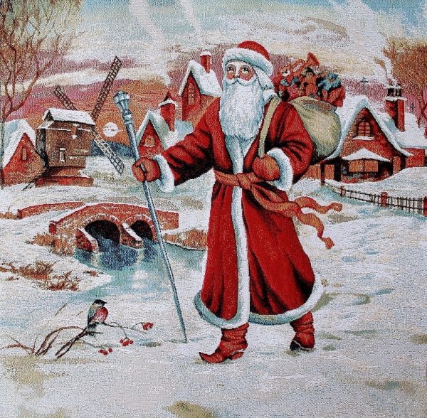 Дед Мороз картины художников
