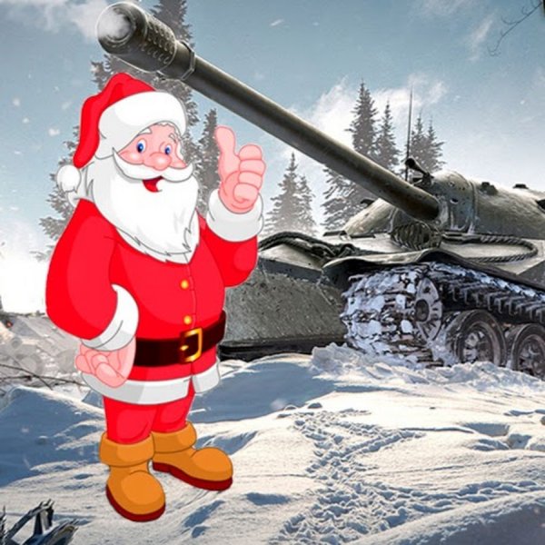 Дед Мороз танкист