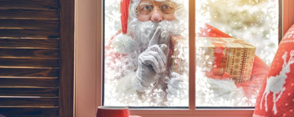 Дед Мороз за дверью