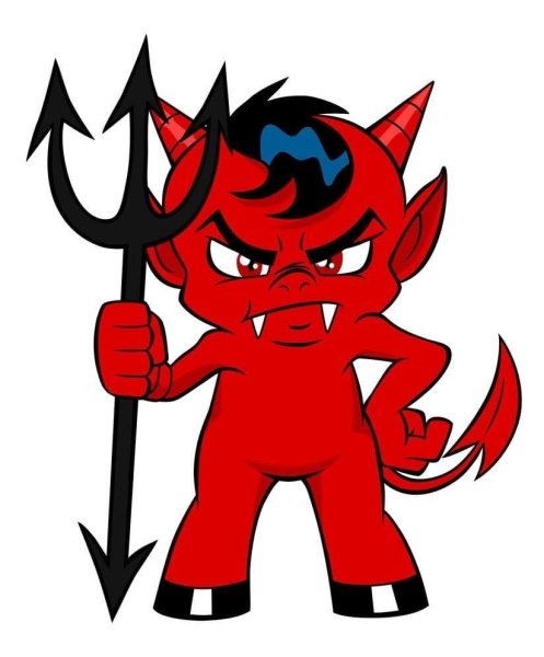 Дьявол мультяшный