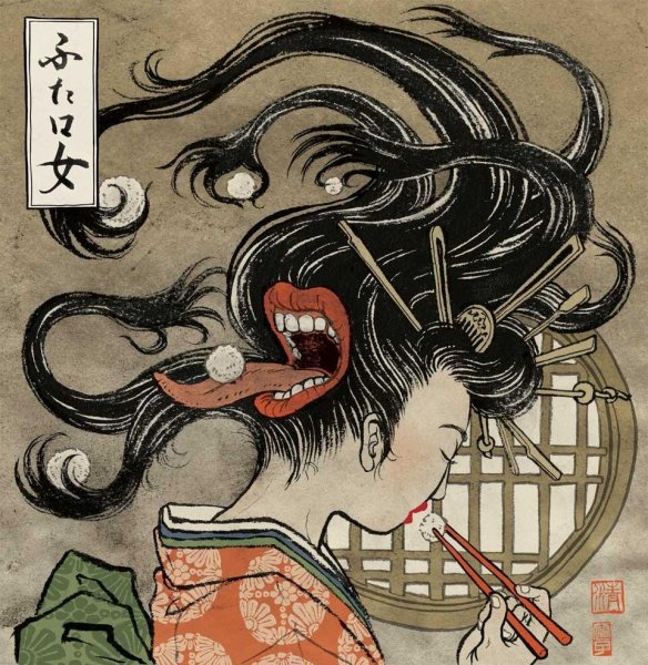 Японские демоны мифология Ёкаи