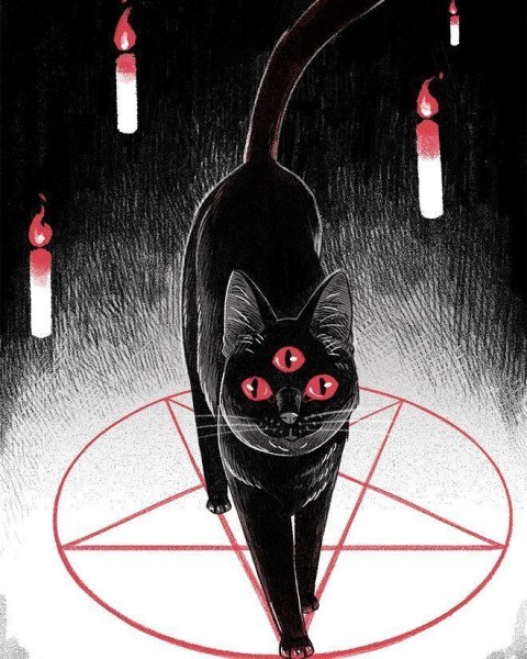 Демонический кот