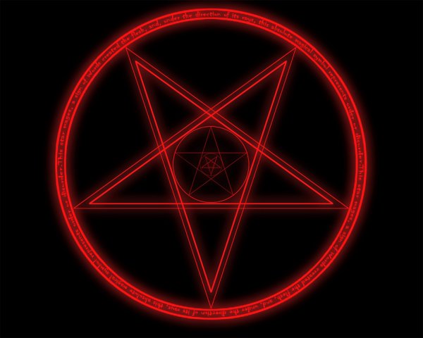 Знаки сатанинские пентаграммы