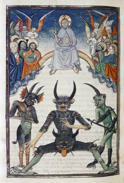 Изображение дьявола средние века