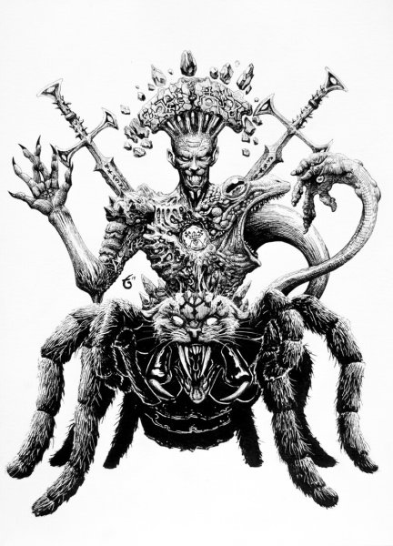Рисунки демоны гоэтии